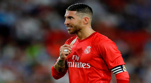 Sergio Ramos se vuelve loco en entrenamiento del Real Madrid