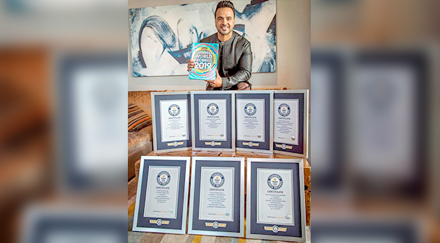'Despacito' le da a Luis Fonsi siete récords Guinness