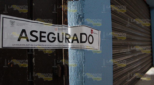 Más de 50 locales fueron asegurados por autoridades, tenían años en el abandono