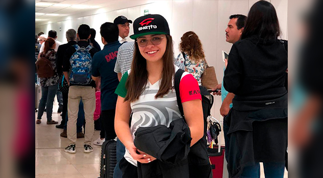 Ya viaja Sasha Azcona al Campeonato Panamericano de Slalom en Brasil