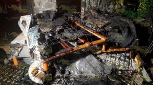 Se incendió vivienda en Tuxpan Se incendió vivienda en Tuxpan