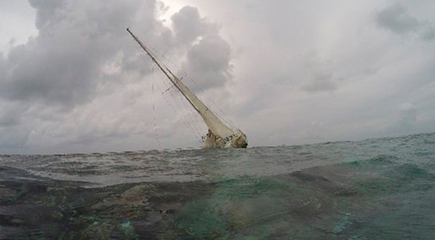 Velero con bandera de EU causa afectaciones en arrecife de QRoo Velero Bandera EU Causa Afectaciones Arrecife QRoo