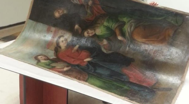 Recuperan 8 obras robadas de arte sacro en Veracruz