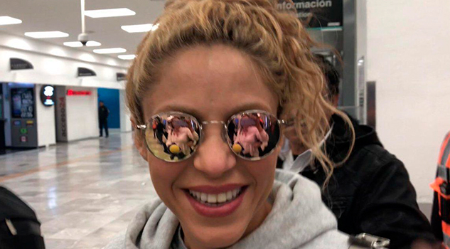 Video: Así fue la llegada de Shakira a la CDMX