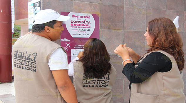 En esta región van 4 mil boletas para consulta del NAICM