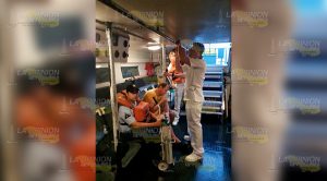 Rescate frente a la costa de Tuxpan