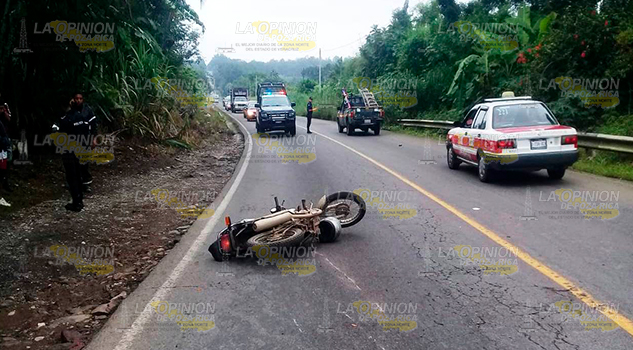 Arrollan a motociclista en el tramo carretero que conduce a Martínez de la Torre