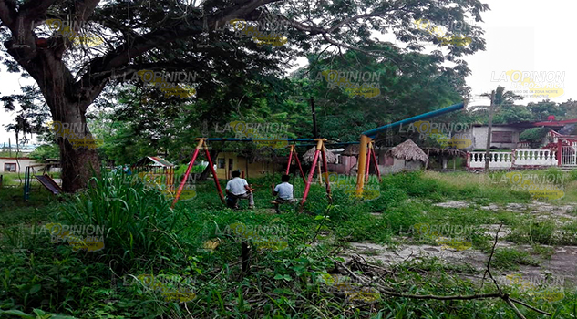 Parques y áreas verdes de Cerro Azul, en total abandono