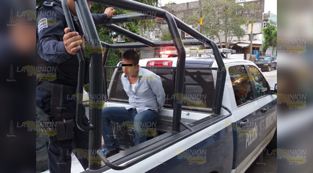 Policía tuxpeño golpea a su ex pareja, víctima por miedo no presenta cargos