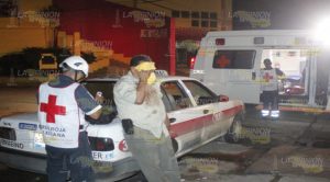 Taxista recibió tremenda golpiza por pasajero; en Coatzintla