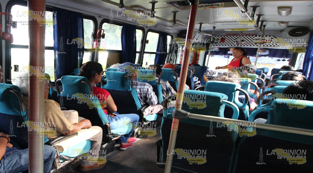 Amagan con dejar de prestar servicio de transporte en Papantla