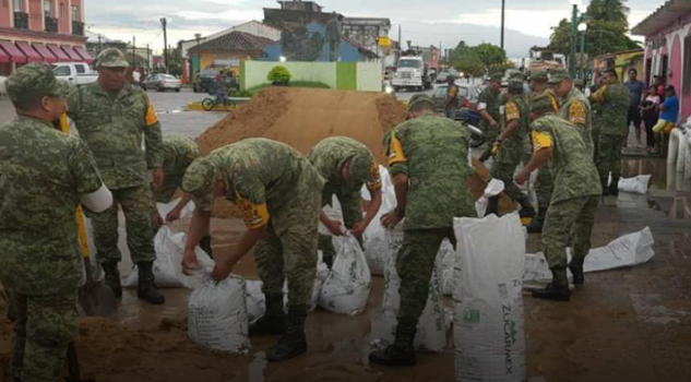 Advierten posible desbordamiento de río Papaloapan en Veracruz