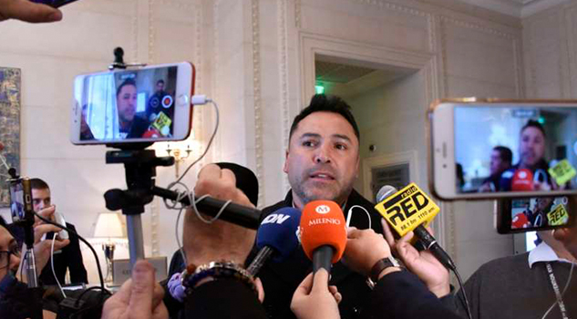 Óscar de la Hoya confirma diciembre para regreso de "Canelo" Óscar de la Hoya Confirma Diciembre Para Regreso Canelo