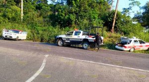 Aparatoso accidente en la carretera Martínez-San Rafael Aparatoso accidente en la carretera Martínez-San Rafael