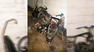 Detienen a sujeto mientras desmantelaba motocicleta Detienen a sujeto mientras desmantelaba motocicleta
