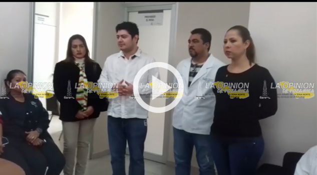 Llega nuevo director al centro de salud
