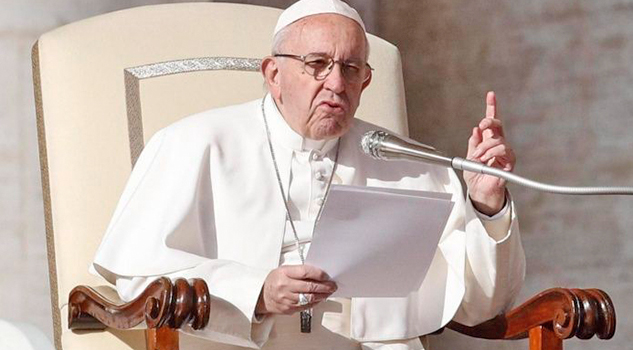"Chismosos y chismosas son terroristas": papa Francisco