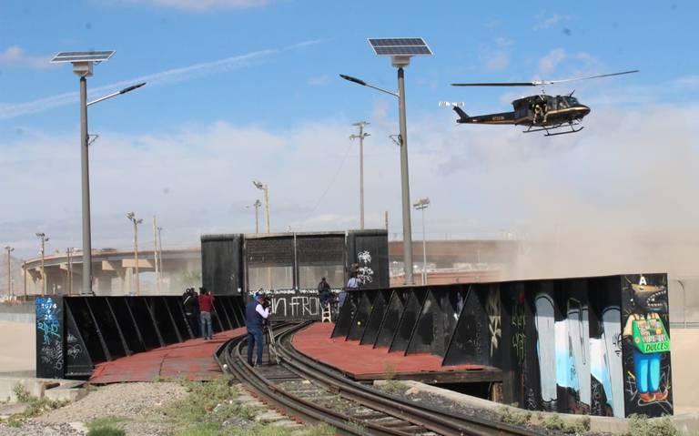 Militares y helicópteros tensan fronteras de Tijuana y Chihuahua por migrantes