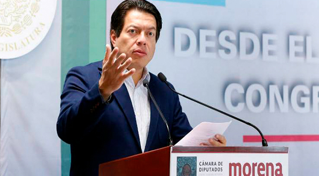 Mario Delgado desmiente que Trump venga a toma de protesta
