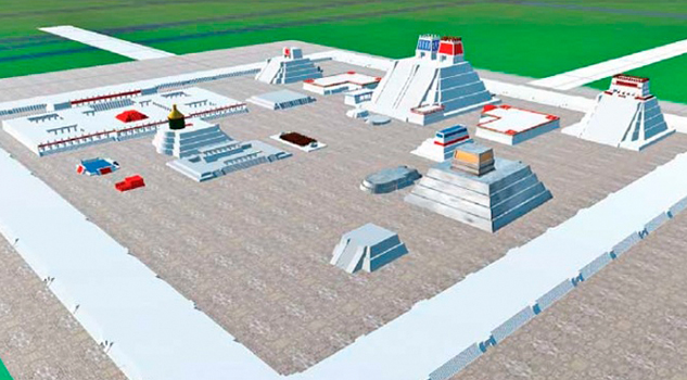 Crean recorrido virtual por el Templo Mayor