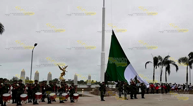 No pudieron izar la bandera en Tamiahua