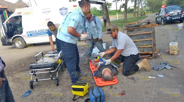 Anciano arrollado presuntamente por un camión tipo torton