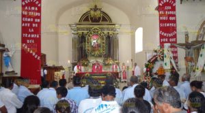 Festejan a Santa Catarina en Chicontepec