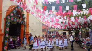 Festejan a Santa Catarina en Chicontepec