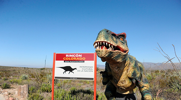 Rincón Colorado, primera zona paleontológica abierta al público en el país