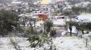 Nevó en municipios de la sierra de Misantla – Perote y Xalapa