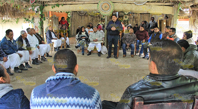 Presentan programa “sembrando vida”, alcalde acompañó a la coordinadora territorial Lourdes Martínez