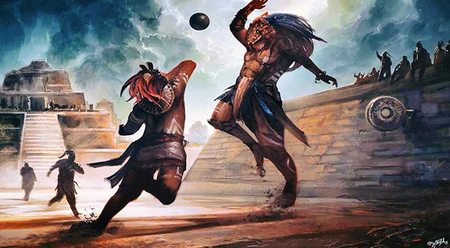 El mágico juego de pelota prehispánico
