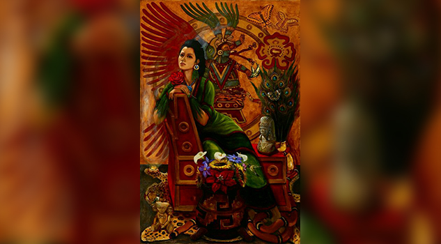 Xochiquétzal y su relación con Tlazoltéotl