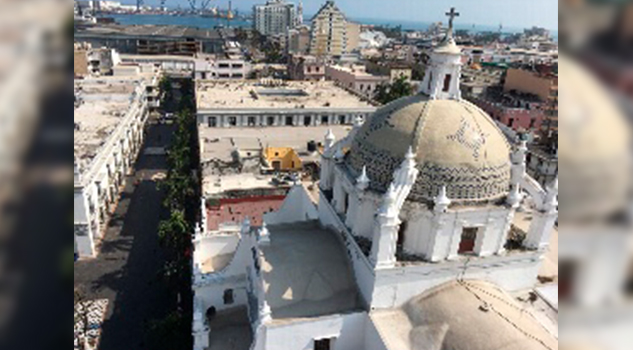 ¿Sabes en que consisten los trabajos de mantenimiento de la catedral de Veracruz?