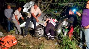 Atroz accidente sobre la carretera Tuxpan – Poza Rica