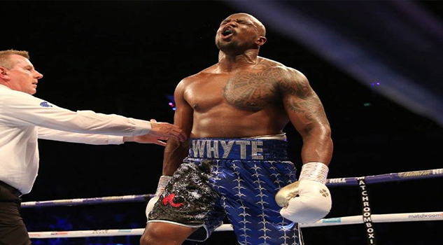 Dillian Whyte lanza fuerte reto a Anthony Joshua