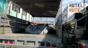 Decomisan casi media tonelada de pirotecnia en Tuxpan Decomisan casi media tonelada de pirotecnia en Tuxpan