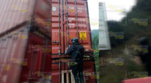 Frustran robo a ferrocarril en la Sierra