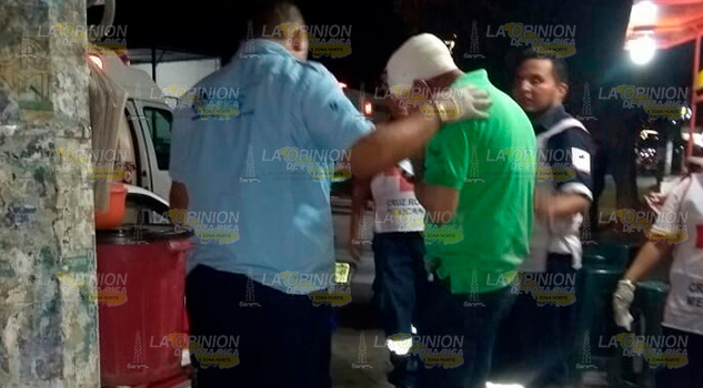 Golpean en cabeza y rostro a joven del Barrios de las Flores Golpean en cabeza y rostro a joven del Barrios de las Flores
