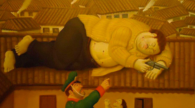 La historia detrás de los cuadros que pintó Botero sobre Pablo Escobar La historia detrás de los cuadros que pintó Botero sobre Pablo Escobar