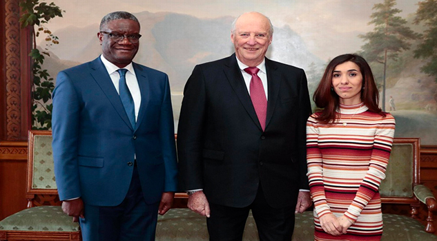 Otorgan Premio Nobel de la Paz a Nadia Murad y médico Denis Mukwegeexigieron