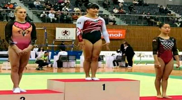 Salto de oro para Alexa Moreno en Japón