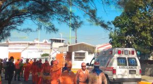 Realizan simulacro en terminal portuaria de Pemex Realizan simulacro en terminal portuaria de Pemex