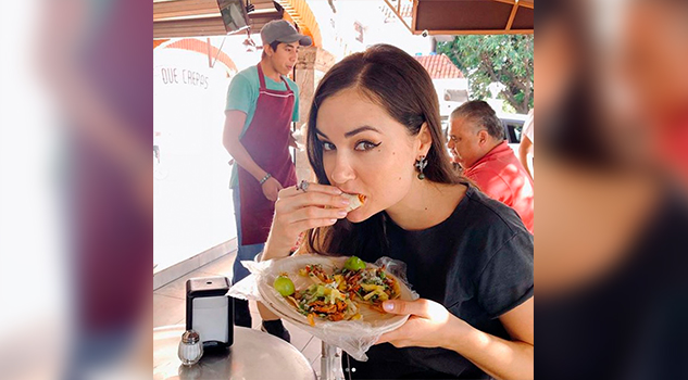 Hasta Sasha Grey se rinde ante los tacos al pastor