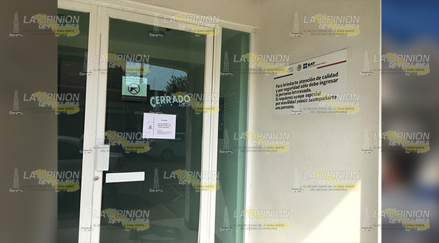 Las oficinas del SAT se encuentran cerradas por periodo vacacional