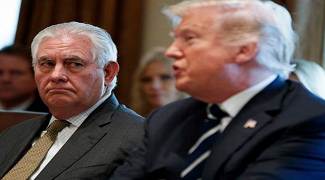 Trump dice que su exsecretario de Estado era 'tonto y flojo'