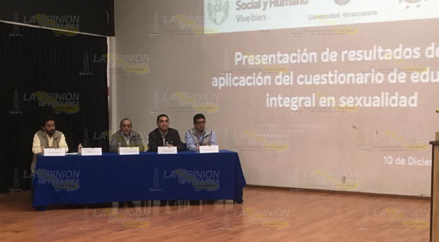 Presentan resultados del cuestionario de educación integral en sexualidad