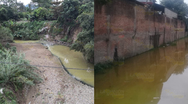 Fétidos olores del canal Oro Verde