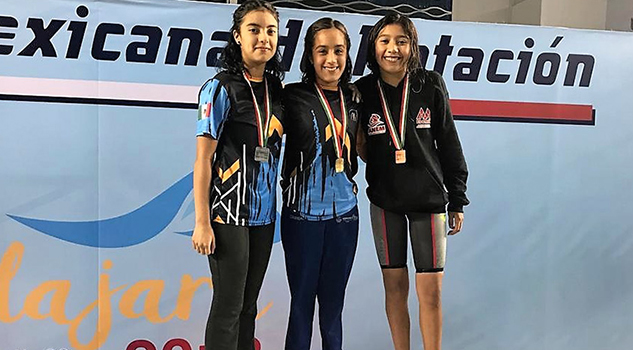 Veracruz tiene un arranque dorado en el Nacional Elite de Natación 2018