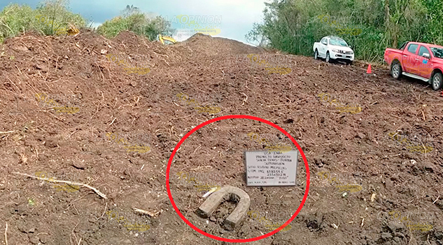 Hallazgos arqueológicos en trazo del gasoducto